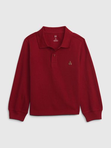 GAP Kids Polo Shirt Red - GAP - Modalova