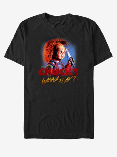 NBCU Chucky Creepy Wanna Play T-shirt - ZOOT.Fan - Modalova