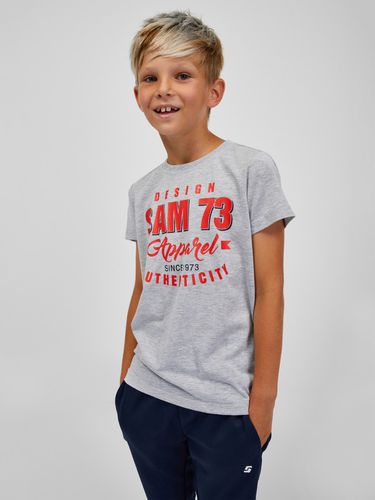 Sam 73 Janson Kids T-shirt Grey - Sam 73 - Modalova