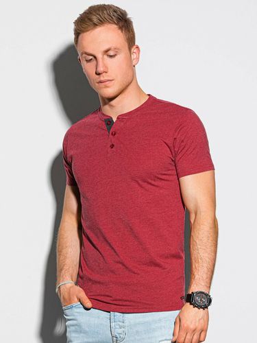 Ombre Clothing T-shirt Red - Ombre Clothing - Modalova