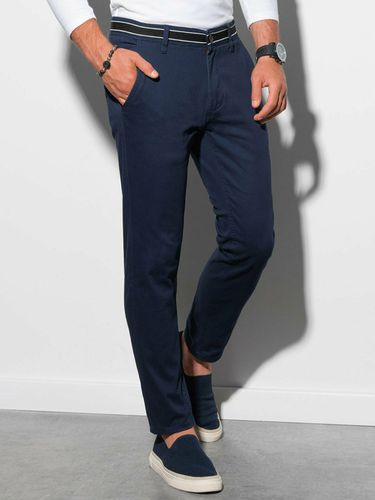 Ombre Clothing Chino Trousers Blue - Ombre Clothing - Modalova