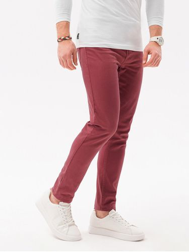 Ombre Clothing Trousers Red - Ombre Clothing - Modalova