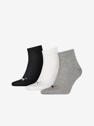 Puma Set of 3 pairs of socks Grey - Puma - Modalova