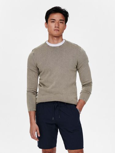 ONLY & SONS Garson Sweater Grey - ONLY & SONS - Modalova