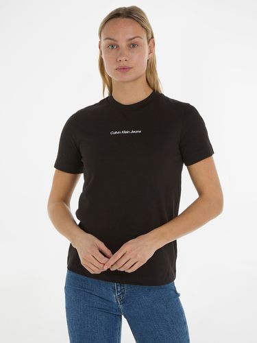 Calvin Klein Jeans T-shirt Black - Calvin Klein Jeans - Modalova