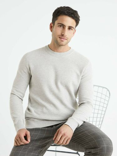 Celio Bepic Sweater Grey - Celio - Modalova