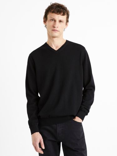 Celio Decotonv Sweater Black - Celio - Modalova