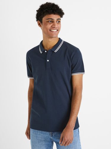 Celio Decolrayeb Polo Shirt Blue - Celio - Modalova