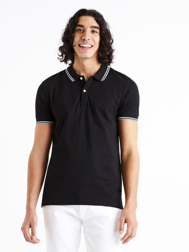 Celio Decolrayeb Polo Shirt Black - Celio - Modalova
