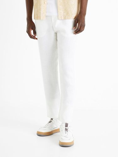 Celio Dolinus Trousers White - Celio - Modalova