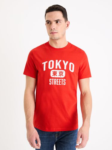 Celio Gextoky T-shirt Red - Celio - Modalova