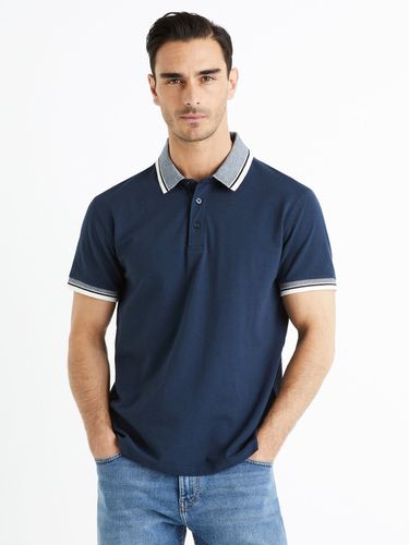 Celio Fesmart Polo Shirt Blue - Celio - Modalova