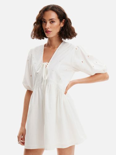 Desigual Lombard Dresses White - Desigual - Modalova