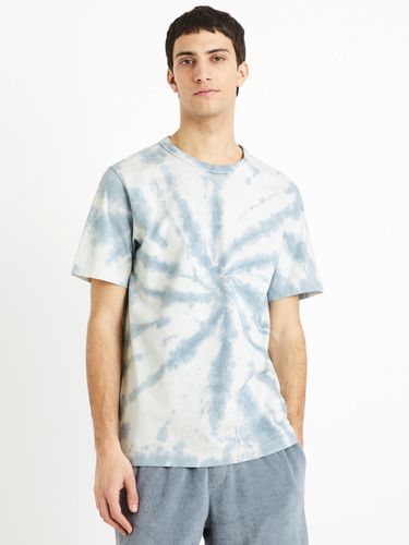 Celio Deswirl T-shirt Blue - Celio - Modalova