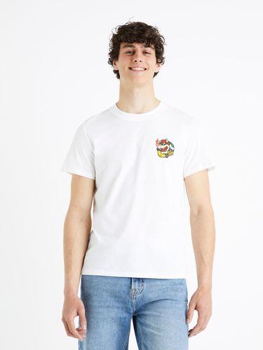 Celio Super Mario T-shirt White - Celio - Modalova