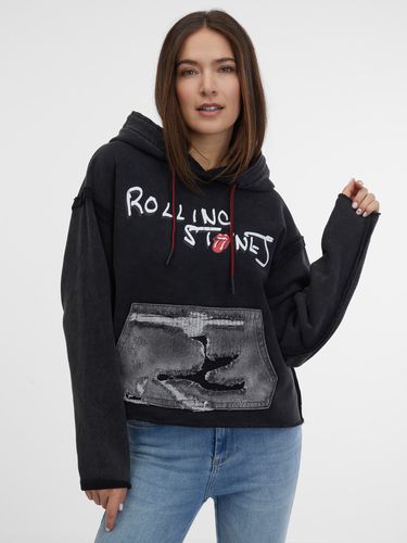 Desigual Rolling Sweatshirt Black - Desigual - Modalova
