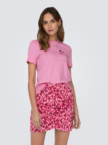 ONLY Kita T-shirt Pink - ONLY - Modalova