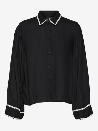 Vero Moda Bumpy Shirt Black - Vero Moda - Modalova