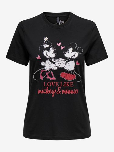 ONLY Mickey T-shirt Black - ONLY - Modalova