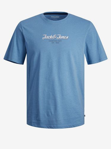 Jack & Jones Henry T-shirt Blue - Jack & Jones - Modalova