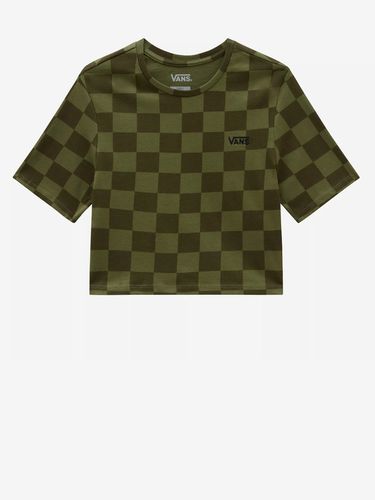 Vans Checker T-shirt Green - Vans - Modalova