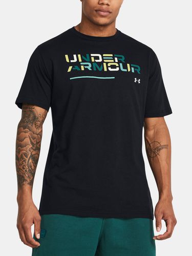 UA Colorblock Wordmark SS T-shirt - Under Armour - Modalova