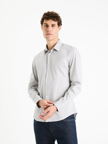 Celio Masantal1 Shirt Grey - Celio - Modalova