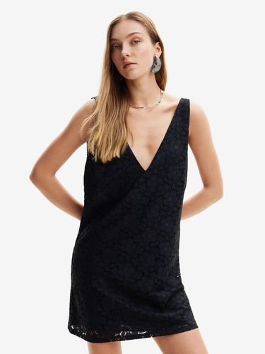 Desigual Lace Dresses Black - Desigual - Modalova