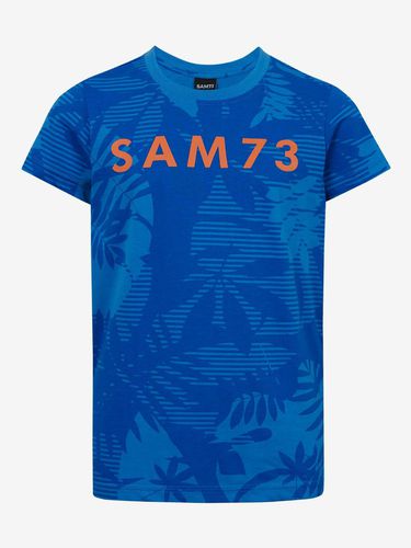 Sam 73 Theodore Kids T-shirt Blue - Sam 73 - Modalova