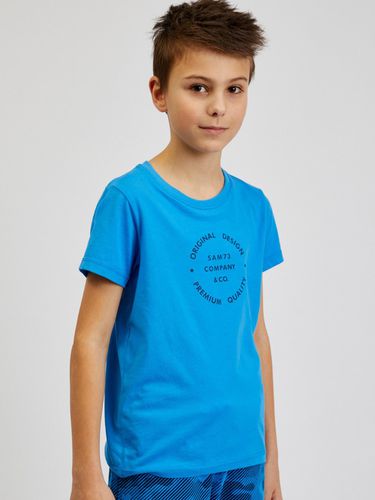 Sam 73 Pyrop Kids T-shirt Blue - Sam 73 - Modalova