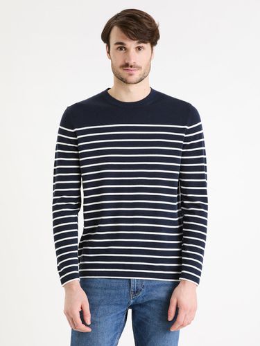 Celio Gewellrs Sweater Blue - Celio - Modalova