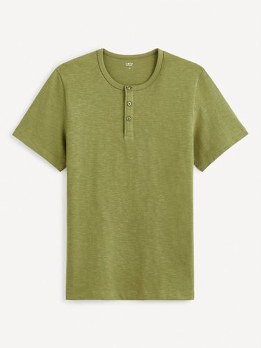 Celio Genperle T-shirt Green - Celio - Modalova