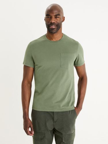 Celio Gepostel T-shirt Green - Celio - Modalova