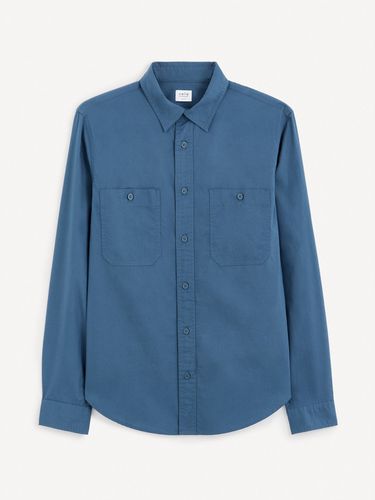 Celio Gagusti2 Shirt Blue - Celio - Modalova