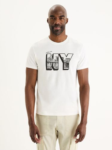 Celio Genyc T-shirt White - Celio - Modalova