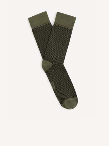 Celio Vicaire Socks Green - Celio - Modalova