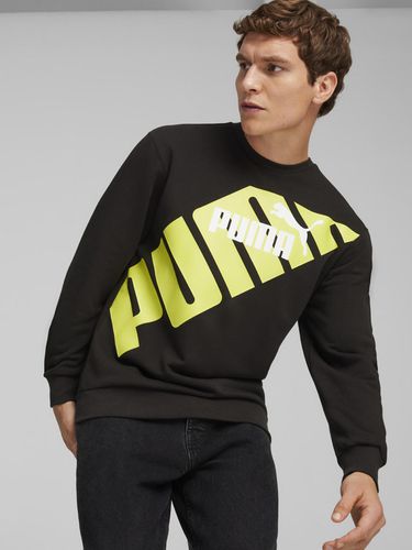 Power Graphic Crew Sweatshirt - Puma - Modalova