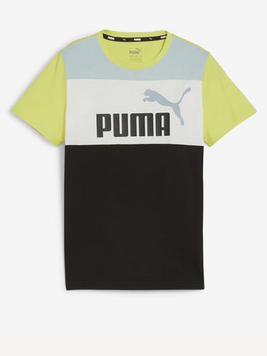 Puma ESS Block Kids T-shirt Green - Puma - Modalova