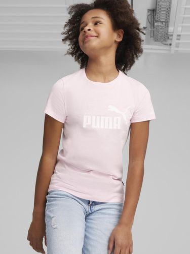 Puma ESS Logo Kids T-shirt Pink - Puma - Modalova