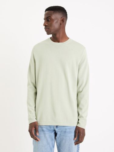 Celio Gewells Sweater Green - Celio - Modalova