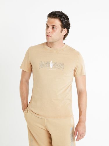 Celio Jujutsu T-shirt Beige - Celio - Modalova