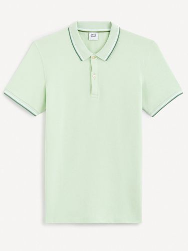 Celio Decolrayeb Polo Shirt Green - Celio - Modalova