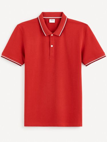 Celio Decolrayeb Polo Shirt Red - Celio - Modalova