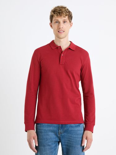 Celio Ceoneml Polo Shirt Red - Celio - Modalova