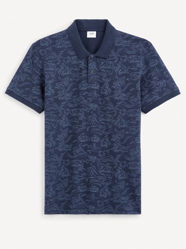 Celio Gevague Polo Shirt Blue - Celio - Modalova