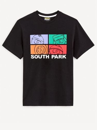 Celio South Park T-shirt Black - Celio - Modalova