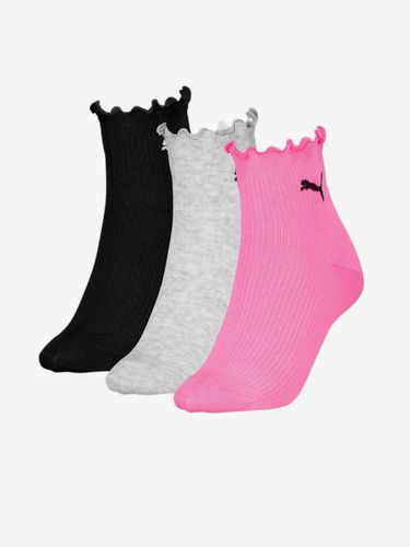 Puma Set of 3 pairs of socks Grey - Puma - Modalova