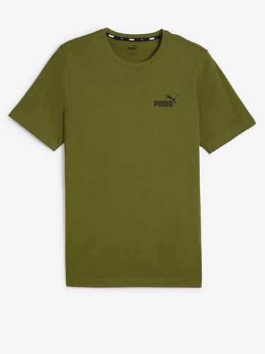 Puma ESS Small Logo T-shirt Green - Puma - Modalova