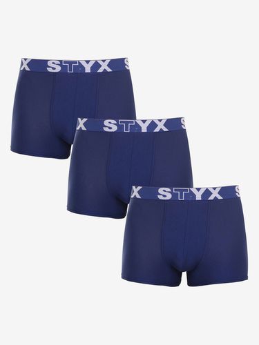 Styx Boxers 3 Piece Blue - Styx - Modalova