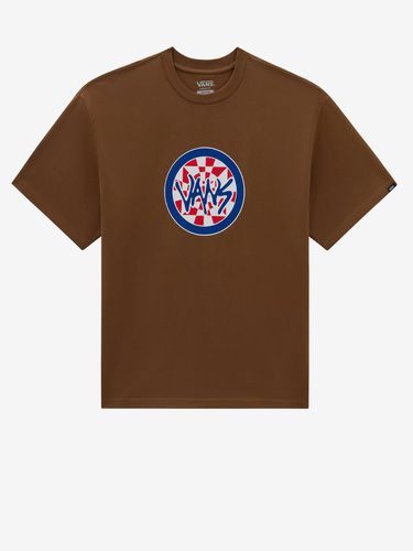 Vans Checker Icon T-shirt Brown - Vans - Modalova
